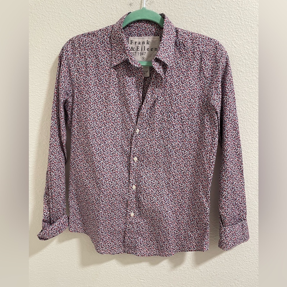 Frank & Eileen Barry women’s cotton Button Down Shirt